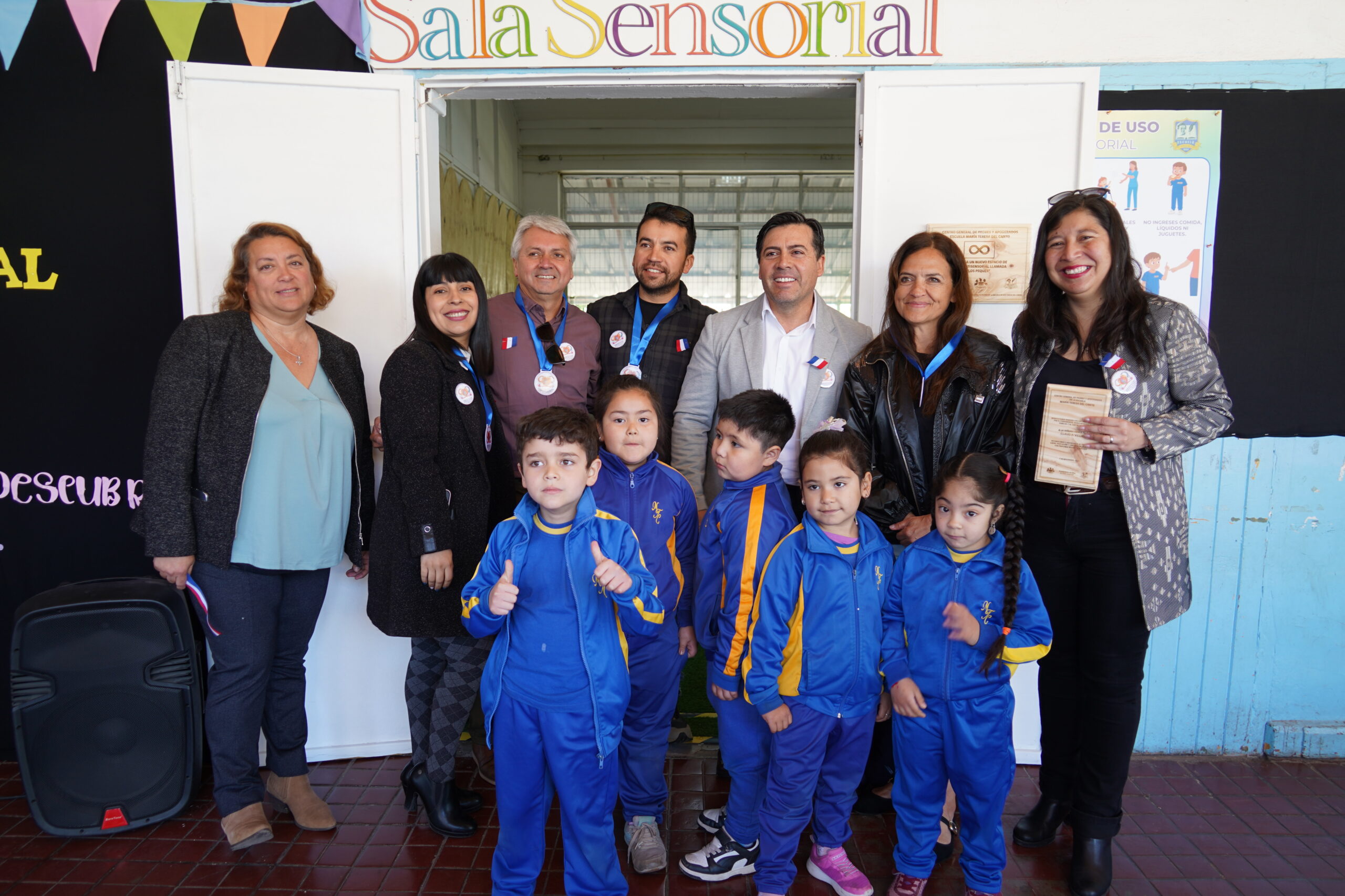 SLEP del Aconcagua participó en la inauguración de nueva Sala Multisensorial en la Escuela María Teresa del Canto 