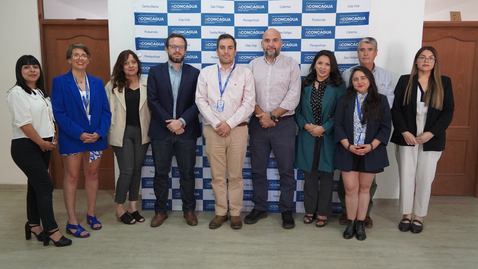 SLEP del Aconcagua presenta avances estratégicos en visita técnica de la Dirección de Educación Pública 