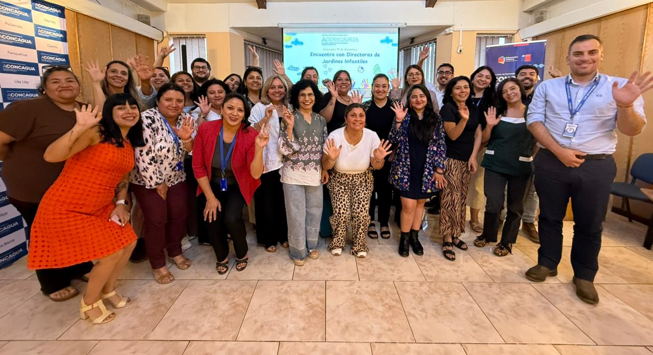 SLEP del Aconcagua realiza primer Encuentro con Directoras de Jardines VTF a semanas del traspaso educativo 