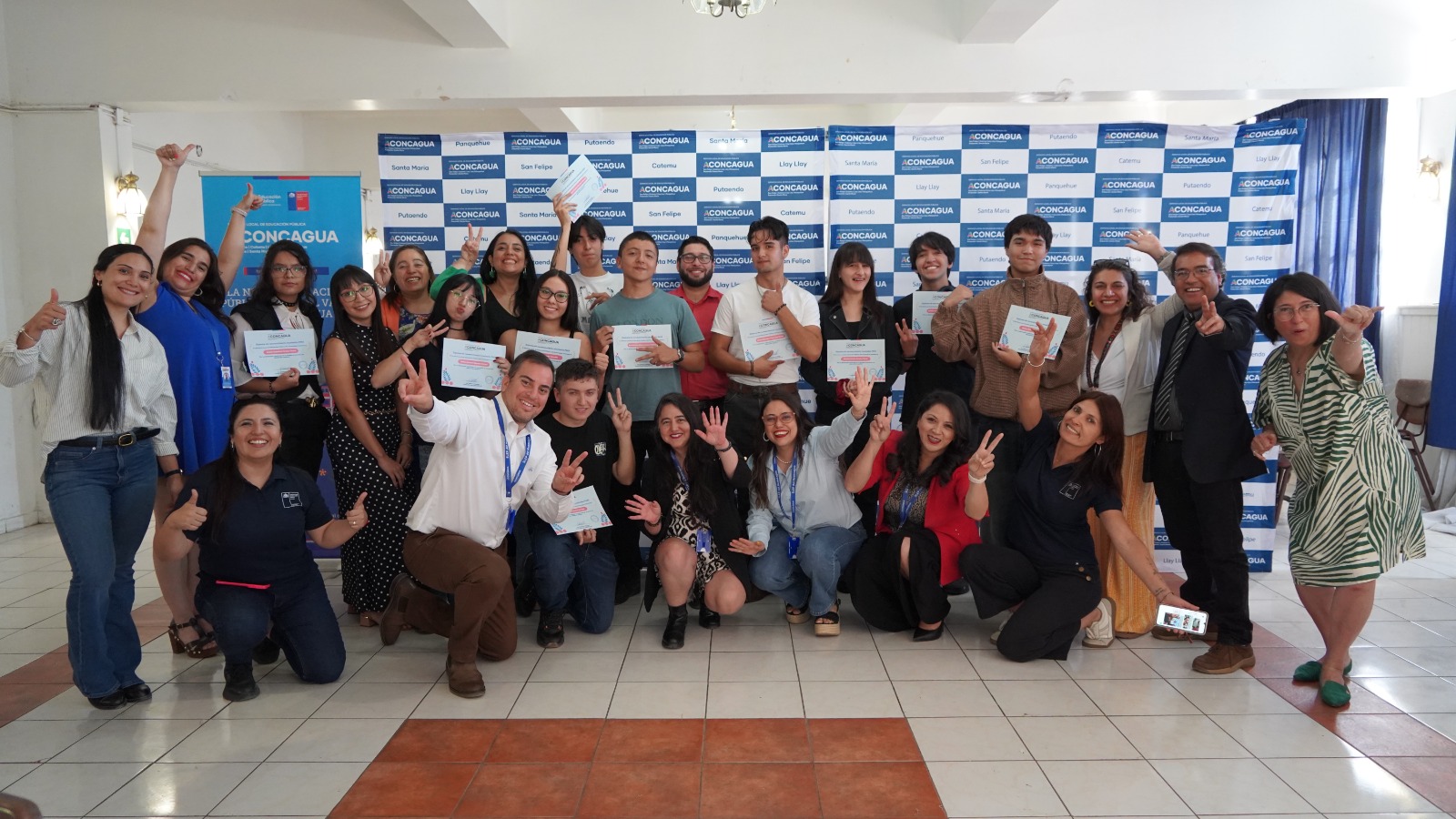 SLEP del Aconcagua reconoce a estudiantes de la provincia por destacados resultados en la PAES 2025 