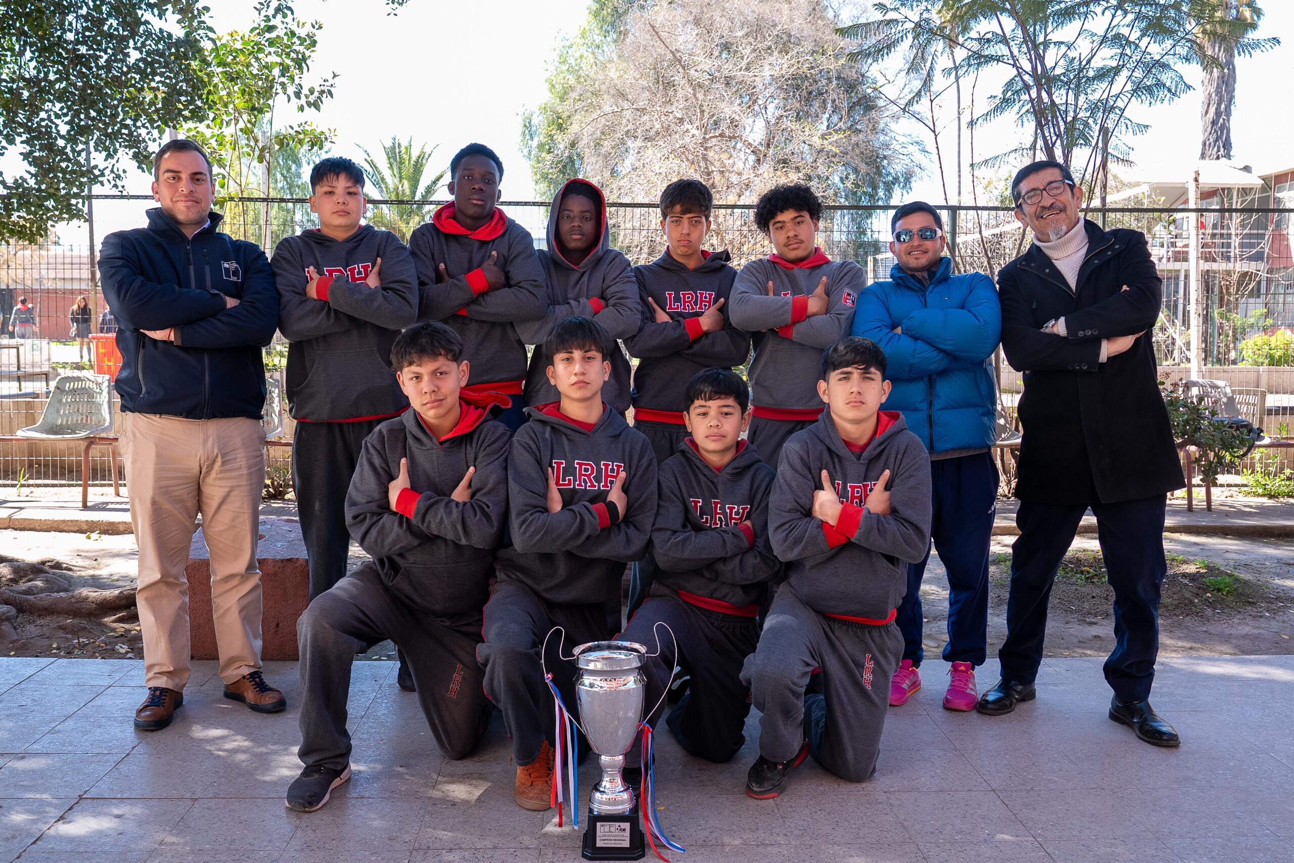 Liceo Dr. Roberto Humeres Oyaneder del SLEP Aconcagua se corona campeón regional de handball sub-14  